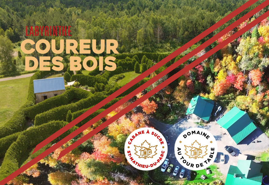 Visite combinée «Saint-Mathieu-du-Parc» 2 activités pour toute la famille